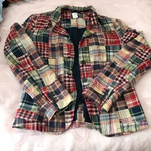 Never worn! J.Crew women’s plaid blazer